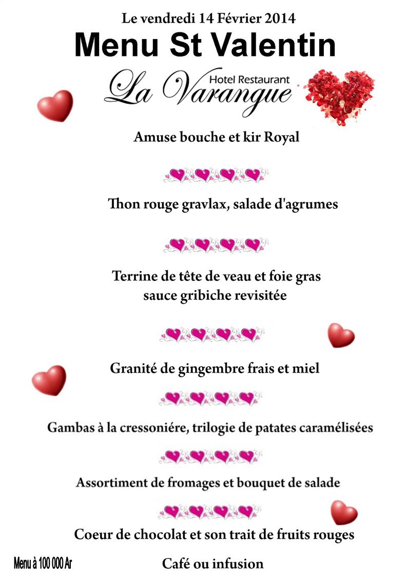 Menu saint valentin, organisez votre repas en amoureux