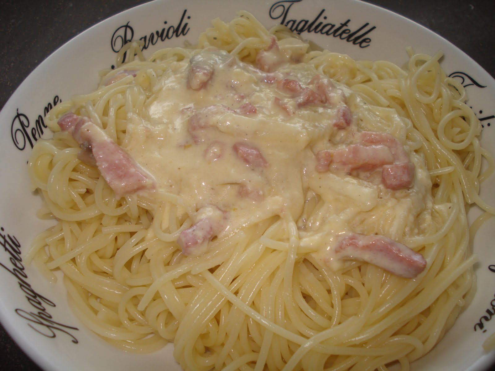 Sauce carbonara, une recette de tradition